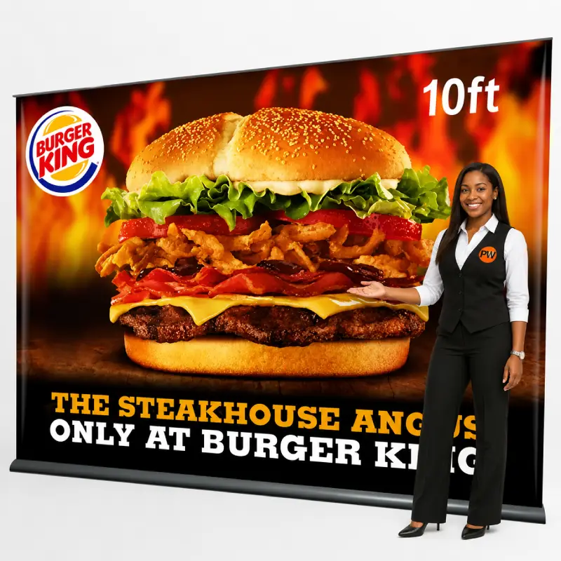 Wide base roll up banner - Image 6