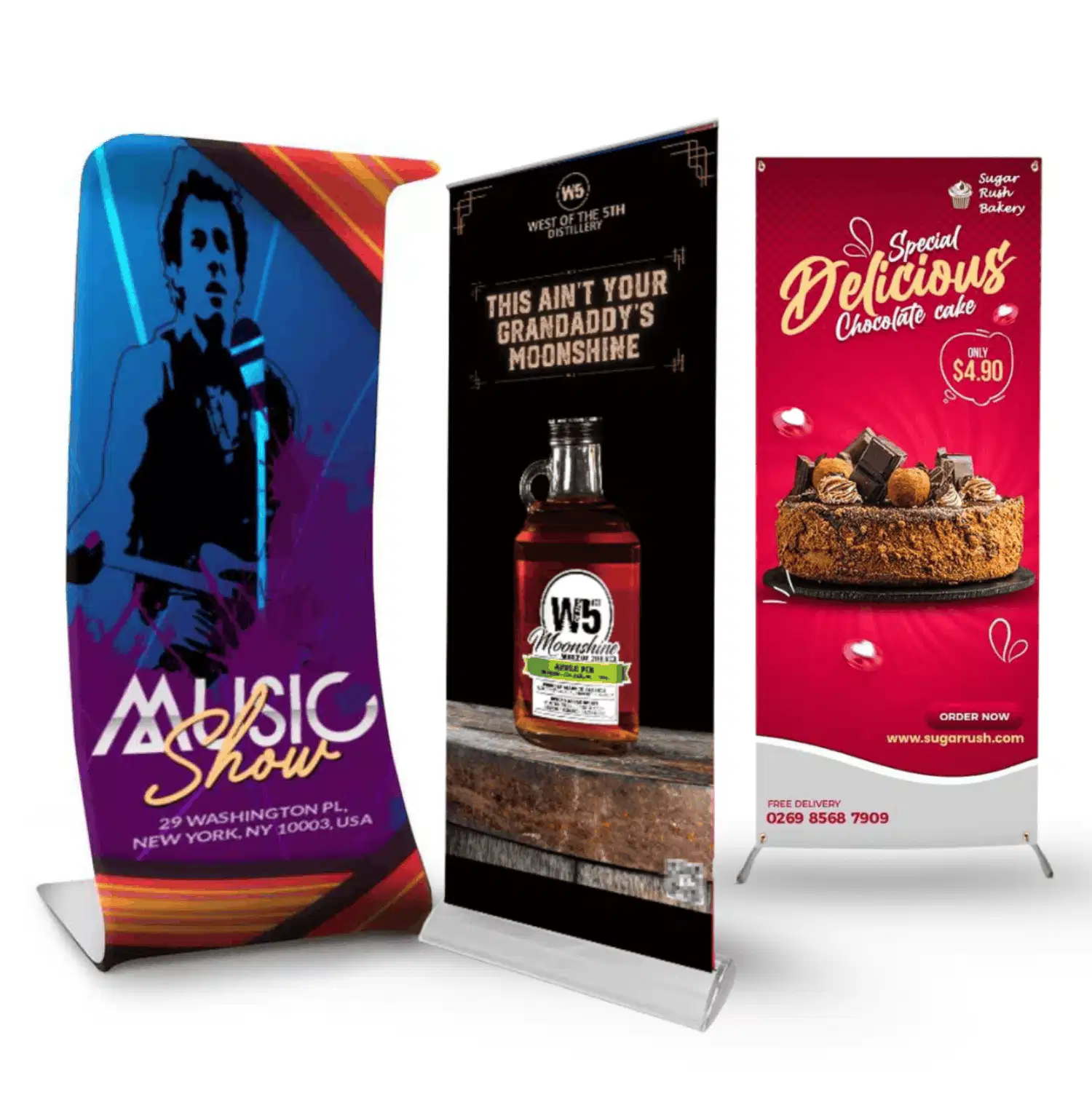 Banner stands and display systems for events, exhibitions, and promotions in Nigeria