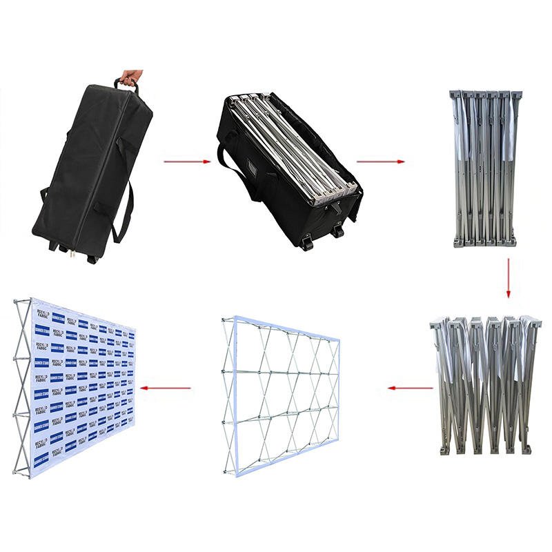 Strong and Quality Media wall and Backdrop Pop Up Stand - Image 4