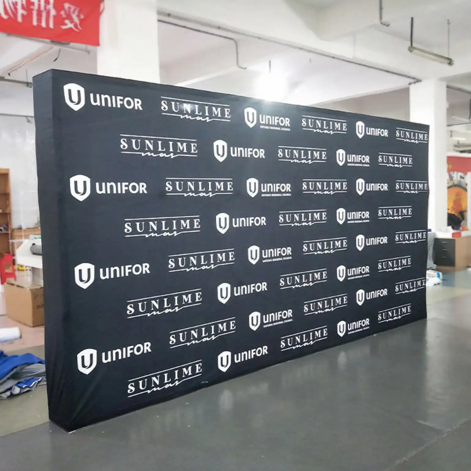 Strong and Quality Media wall and Backdrop Pop Up Stand - Image 2