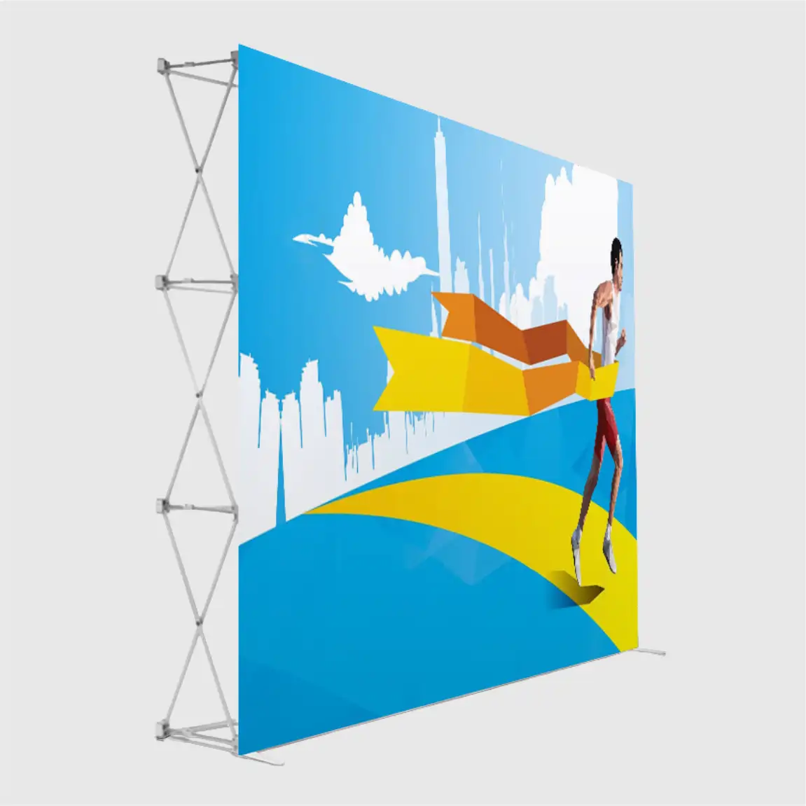 Strong and Quality Media wall and Backdrop Pop Up Stand - Image 7
