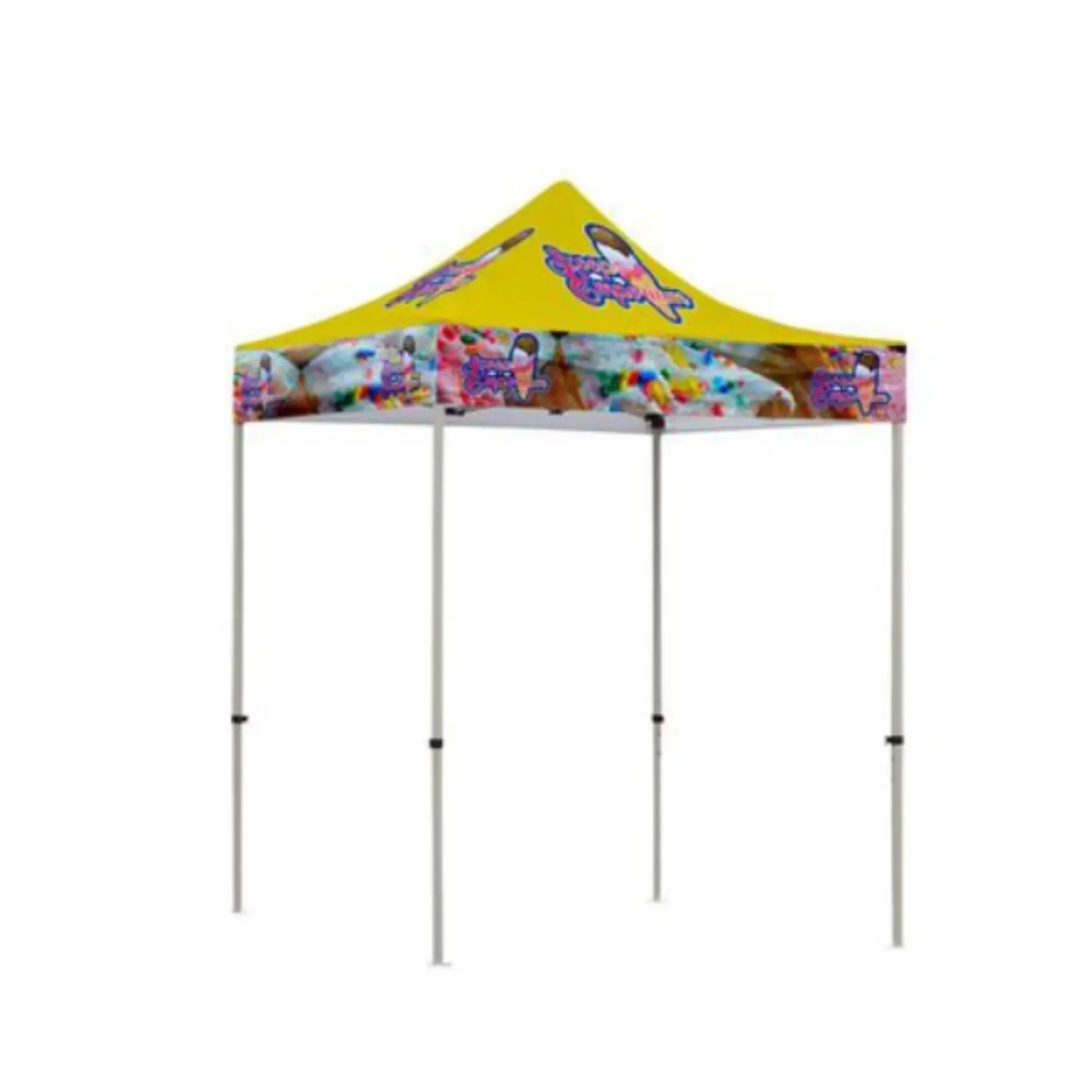 2x2m Branded Gazebo Canopy Tent (Strong Pole) - Image 2