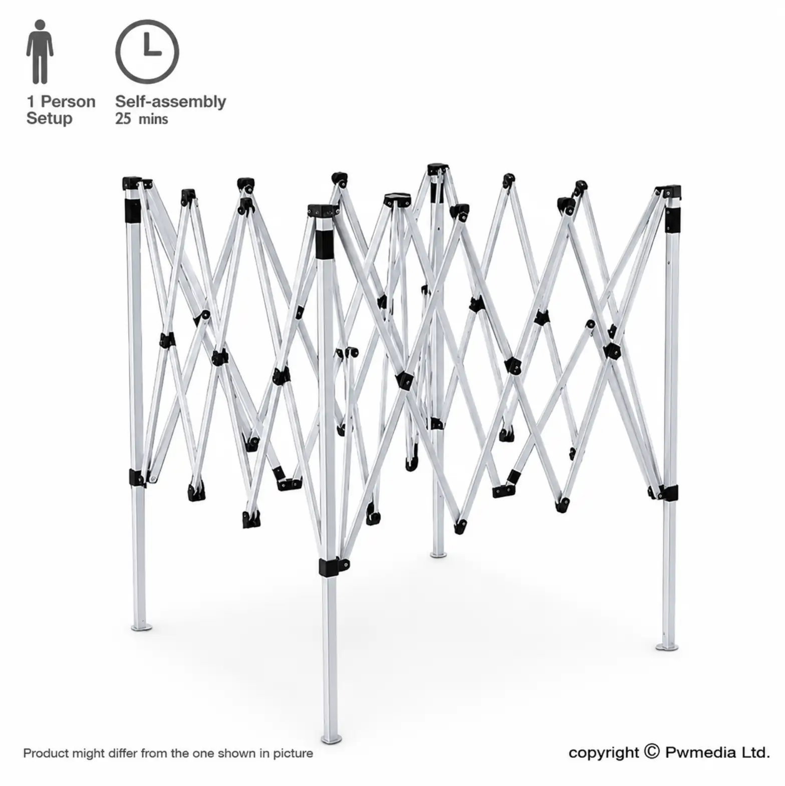 3x3m Branded Pop Up Gazebo Tents - Image 4