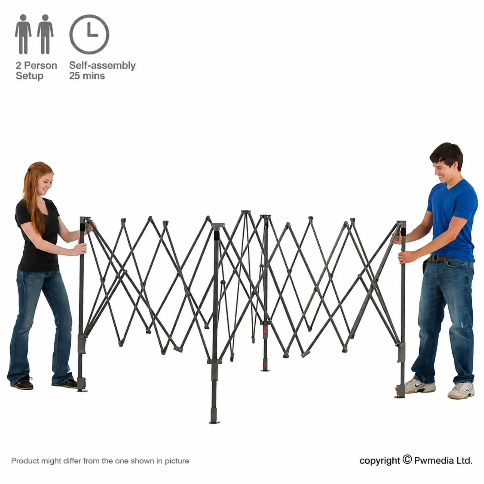 3x3m Branded Pop Up Gazebo Tents - Image 5