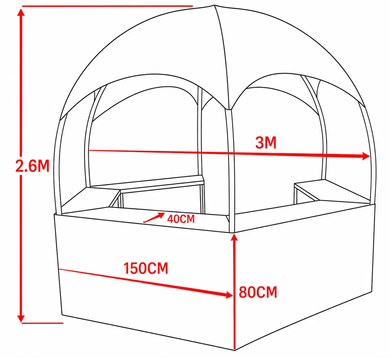 Premium Promotional Tent for Trade Shows - Image 5