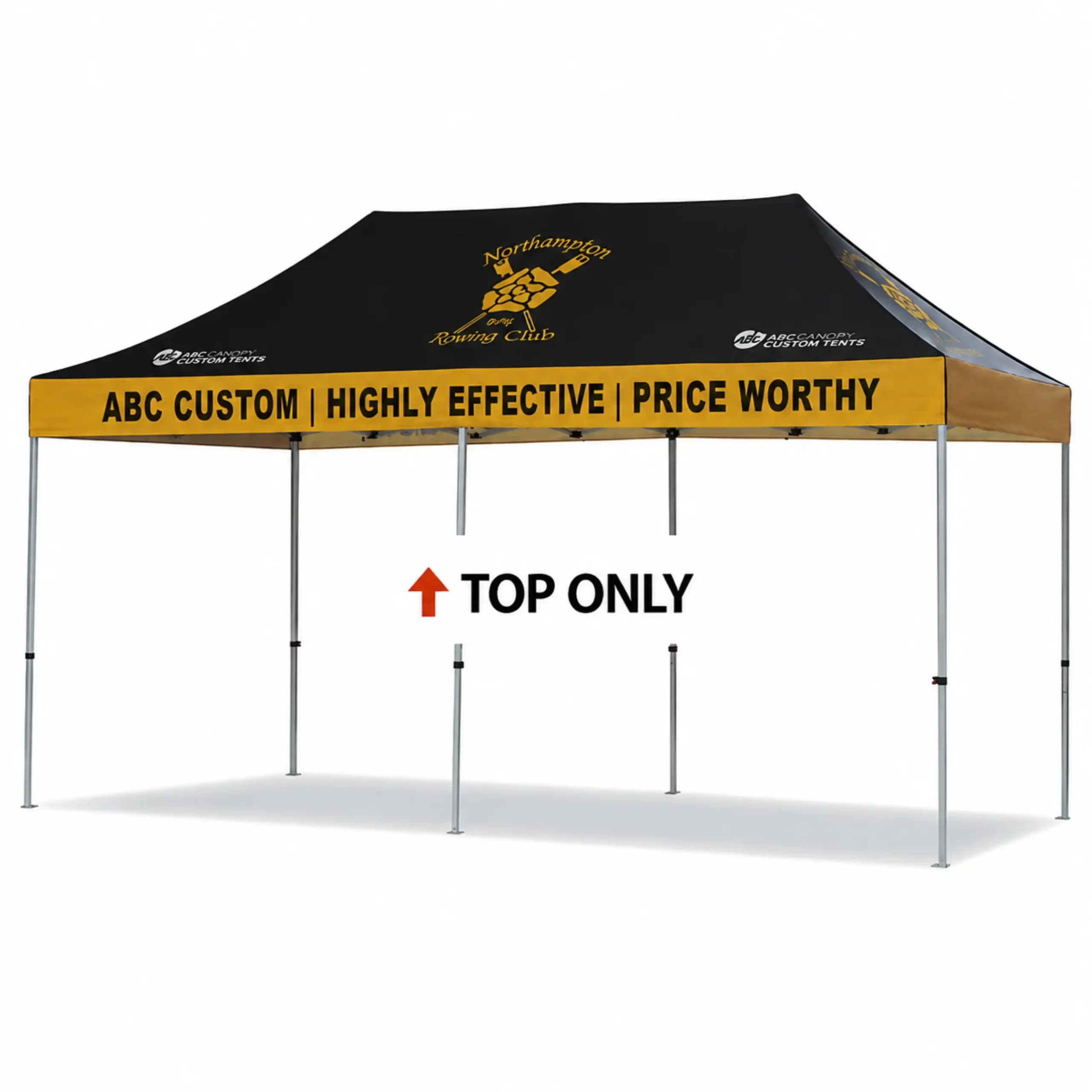 Premium 10x20ft custom branded promotional tent - Image 3
