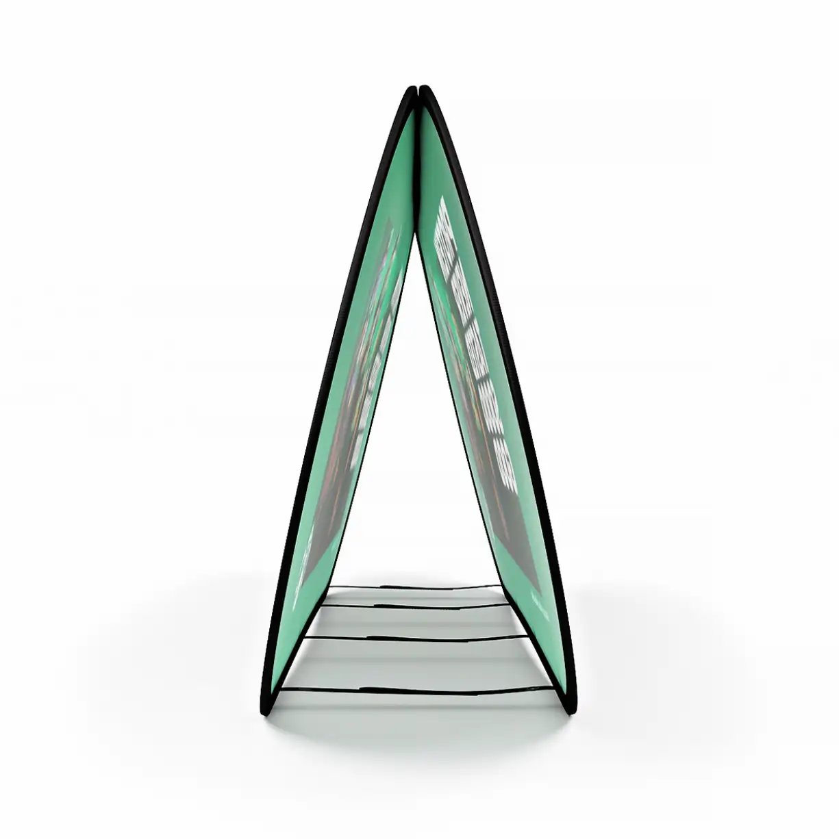 Double Sided Oval Pop Out Banner - Image 7