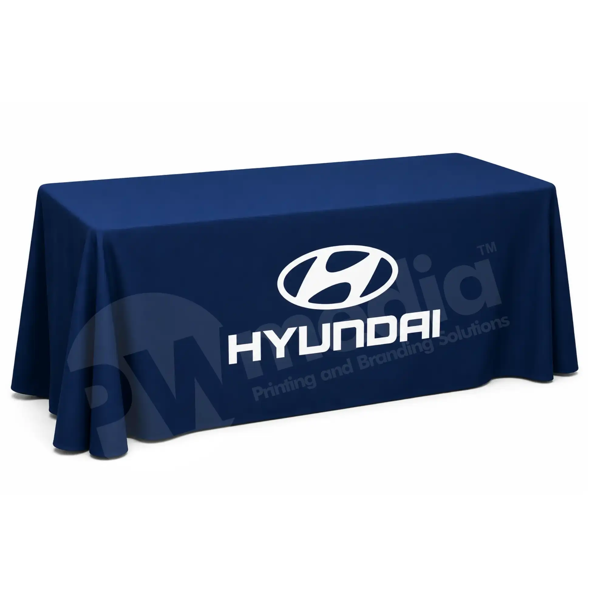 Foldable Exhibition Table with Full Branded Printed Fabric Table cloth - Image 4